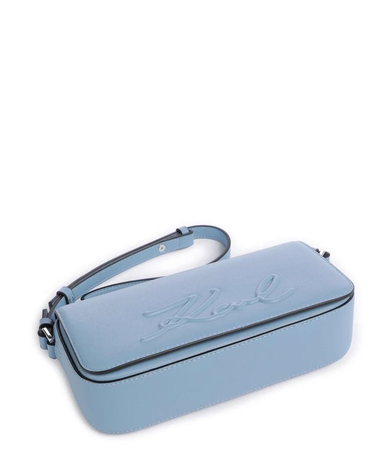 Karl Lagerfeld K/Ville Small Schultertasche blue bloom