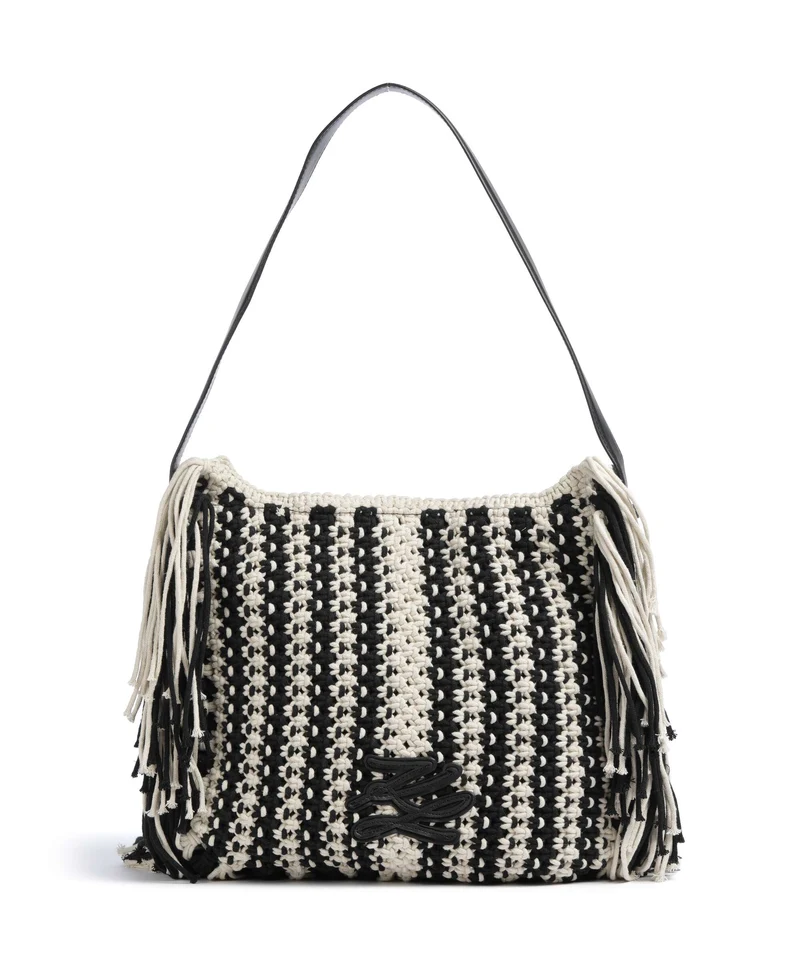 Karl Lagerfeld K/Autograph Beuteltasche black/white