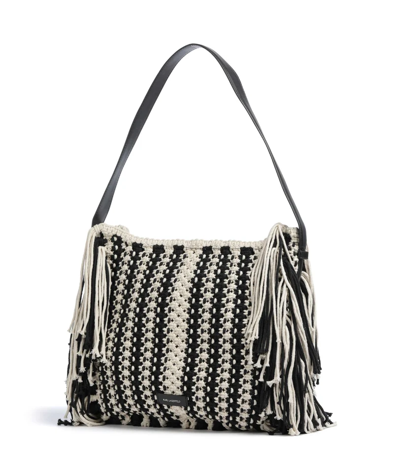 Karl Lagerfeld K/Autograph Beuteltasche black/white