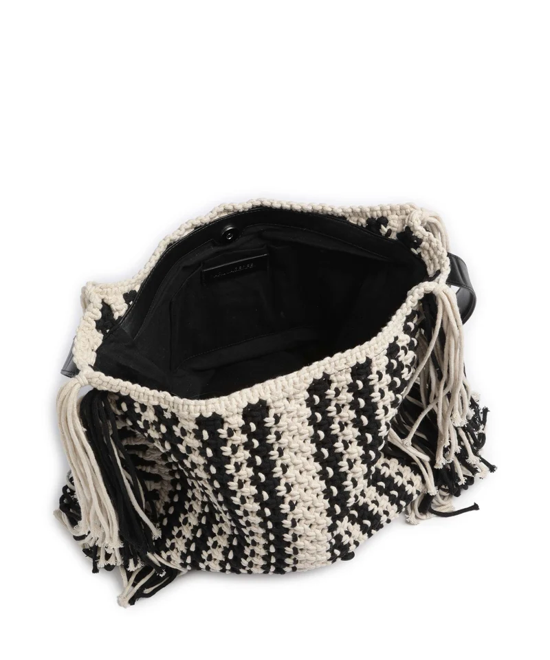 Karl Lagerfeld K/Autograph Beuteltasche black/white