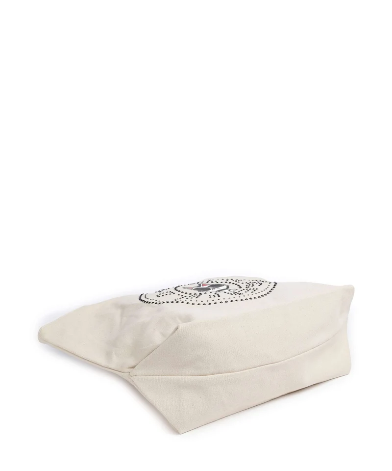 Karl Lagerfeld Ikon Circle Choupette Shopper off white