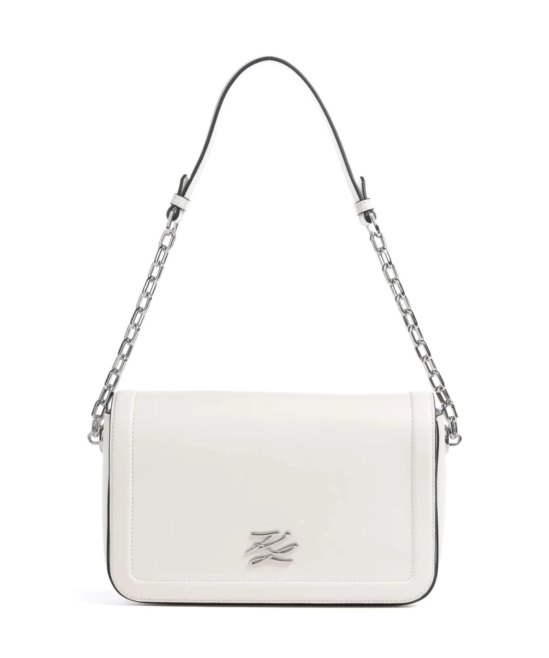 Karl Lagerfeld K/Autograph Medium Schultertasche off white