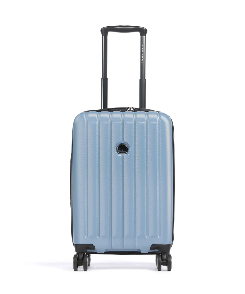 Delsey Paris Longitude 4-Rollen Trolley blue