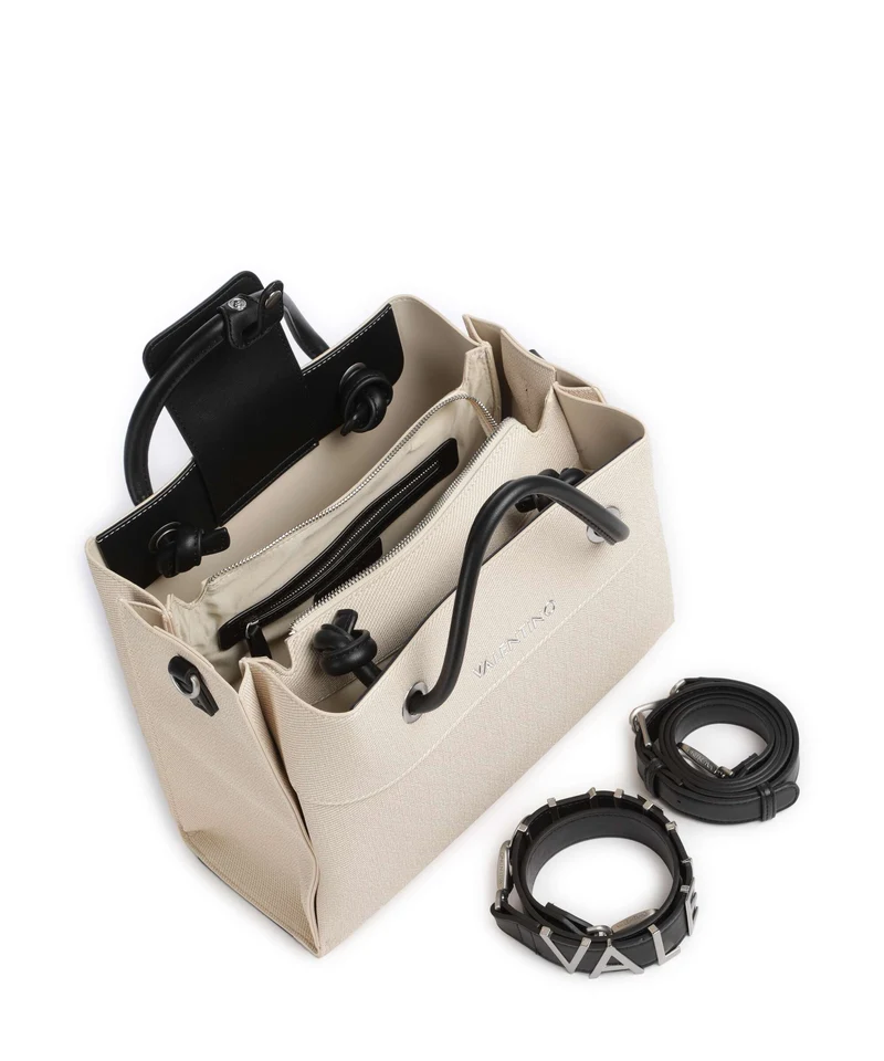 Valentino Bags Alexia Summer Handtasche naturale/nero