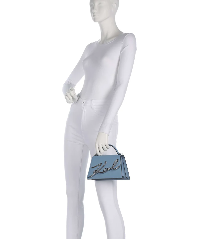 Karl Lagerfeld K/Signature 2.0 Umhängetasche blue bloom
