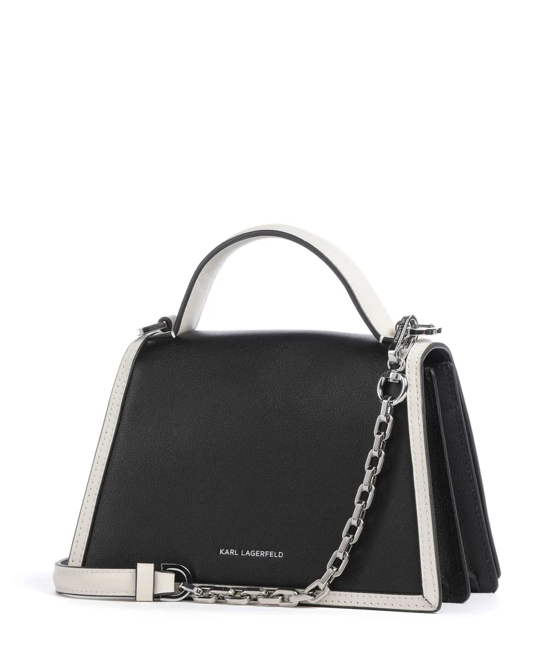Karl Lagerfeld K/Signature 2.0 Umhängetasche black/white