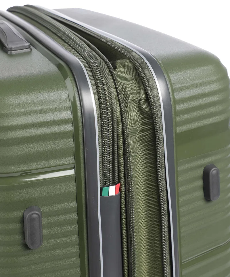 Roncato R-Lite 4-Rollen Trolley verde militare
