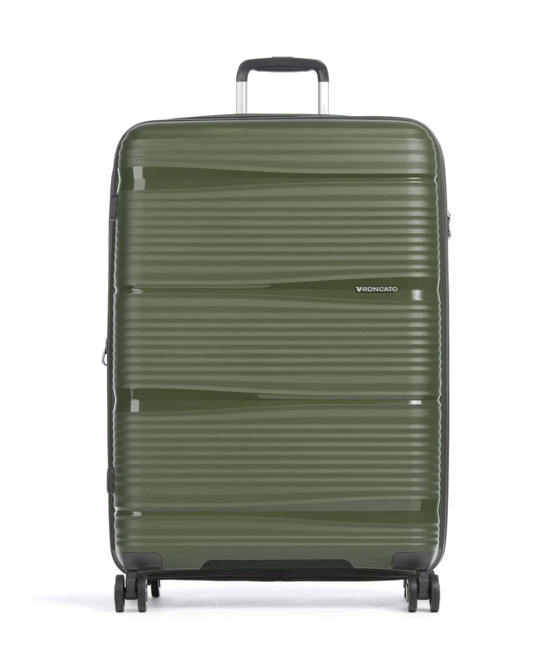 Roncato R-Lite 4-Rollen Trolley verde militare