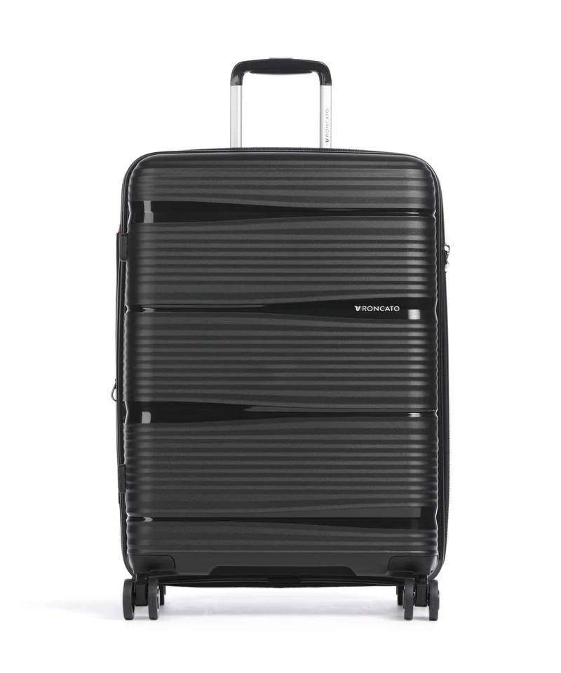 Roncato R-Lite 4-Rollen Trolley nero