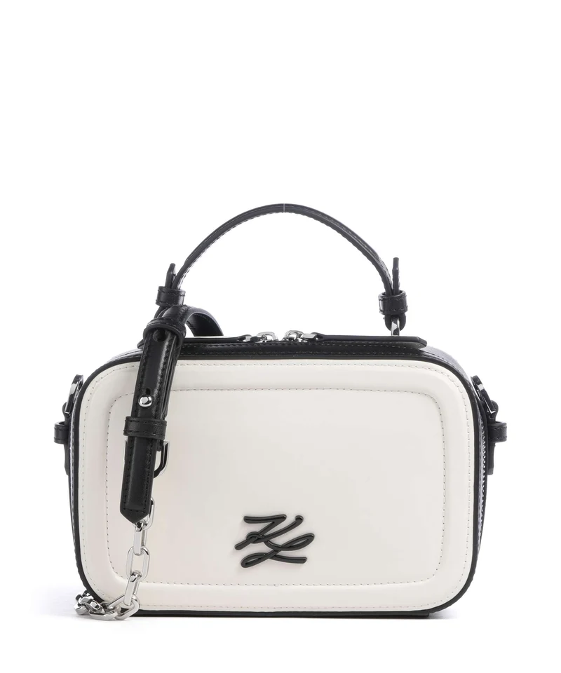 Karl Lagerfeld K/Autograph Small Umhängetasche black/white