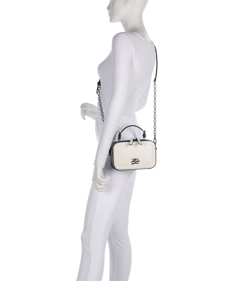 Karl Lagerfeld K/Autograph Small Umhängetasche black/white