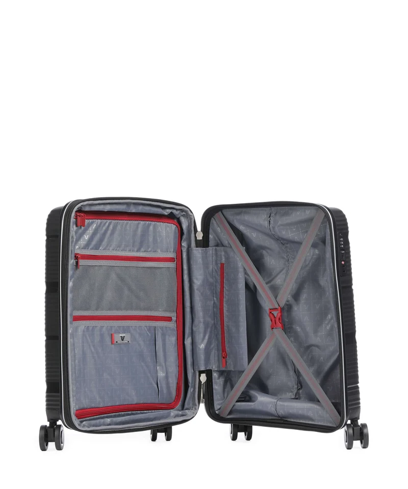 Roncato R-Lite 4-Rollen Trolley nero