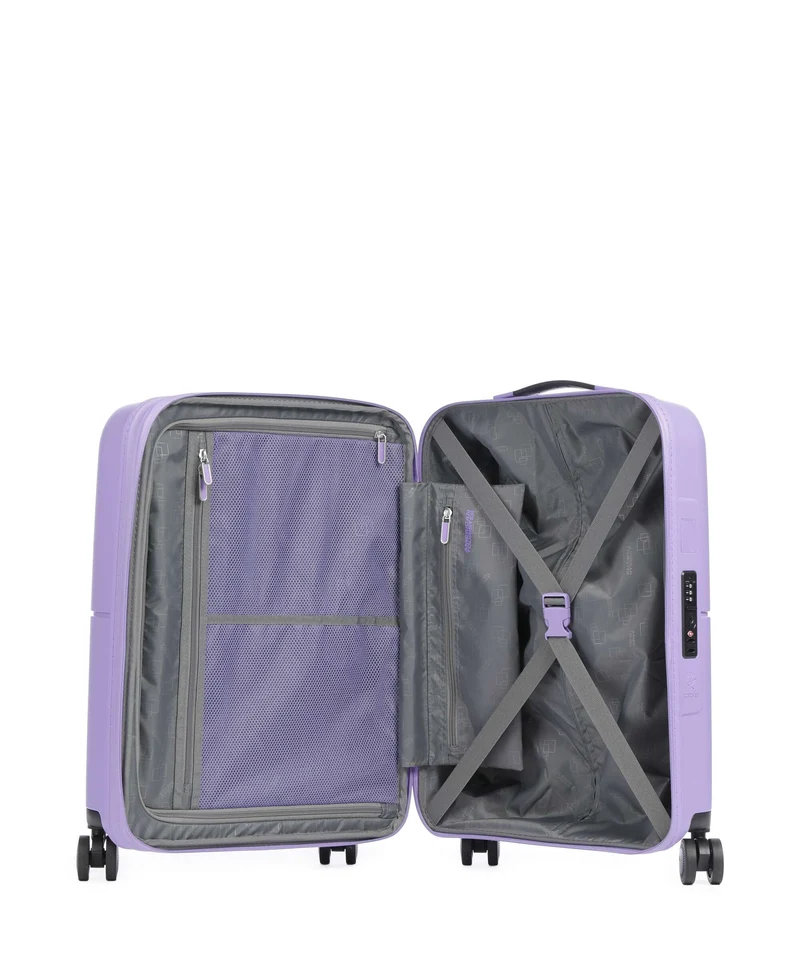 American Tourister Dashpop 4-Rollen Trolley violet purple