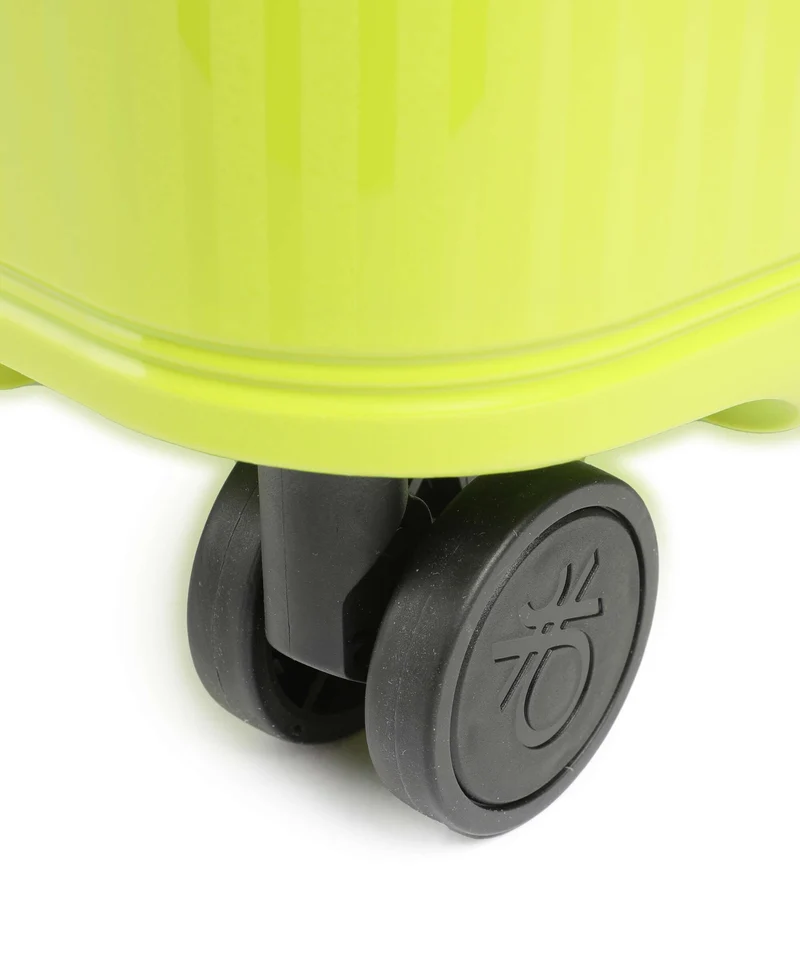 Delsey Paris x United Colors of Benetton CB Hard 4-Rollen Trolley lime