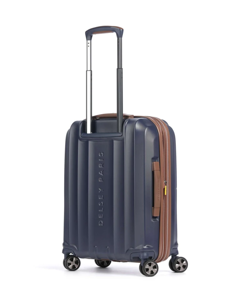 Delsey Paris Carrousel 2 Slim 4-Rollen Trolley blue