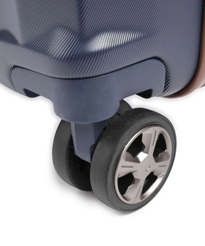 Delsey Paris Carrousel 2 Slim 4-Rollen Trolley blue