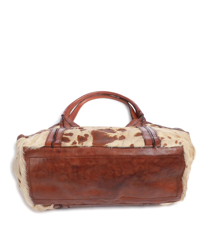 Campomaggi Shopper bianco/beige/cognac
