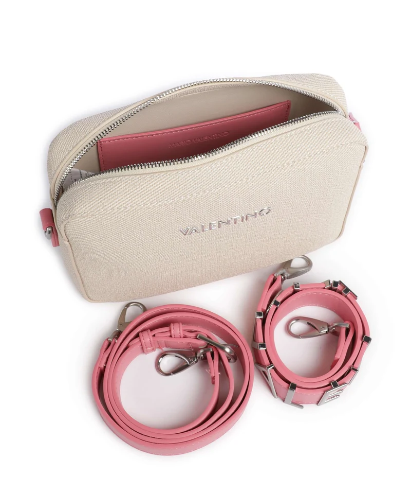 Valentino Bags Alexia Summer Umhängetasche naturale/rosa