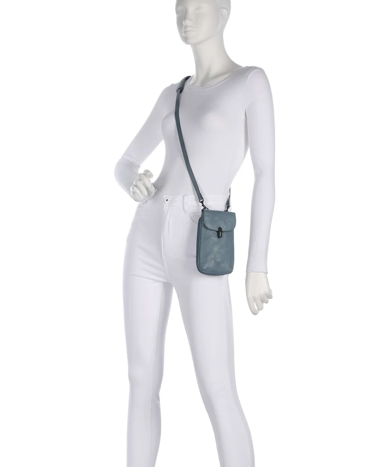 Aunts & Uncles Grandma's Luxury Club Mrs. Lemon Twist Handytasche aegean blue