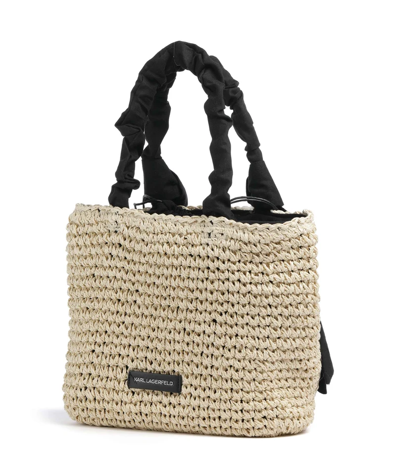 Karl Lagerfeld K/Signature Handtasche natural/black