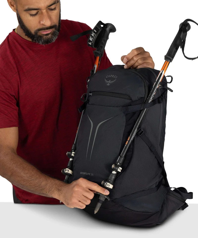 Osprey Sportlite 25 Wanderrucksack raven black