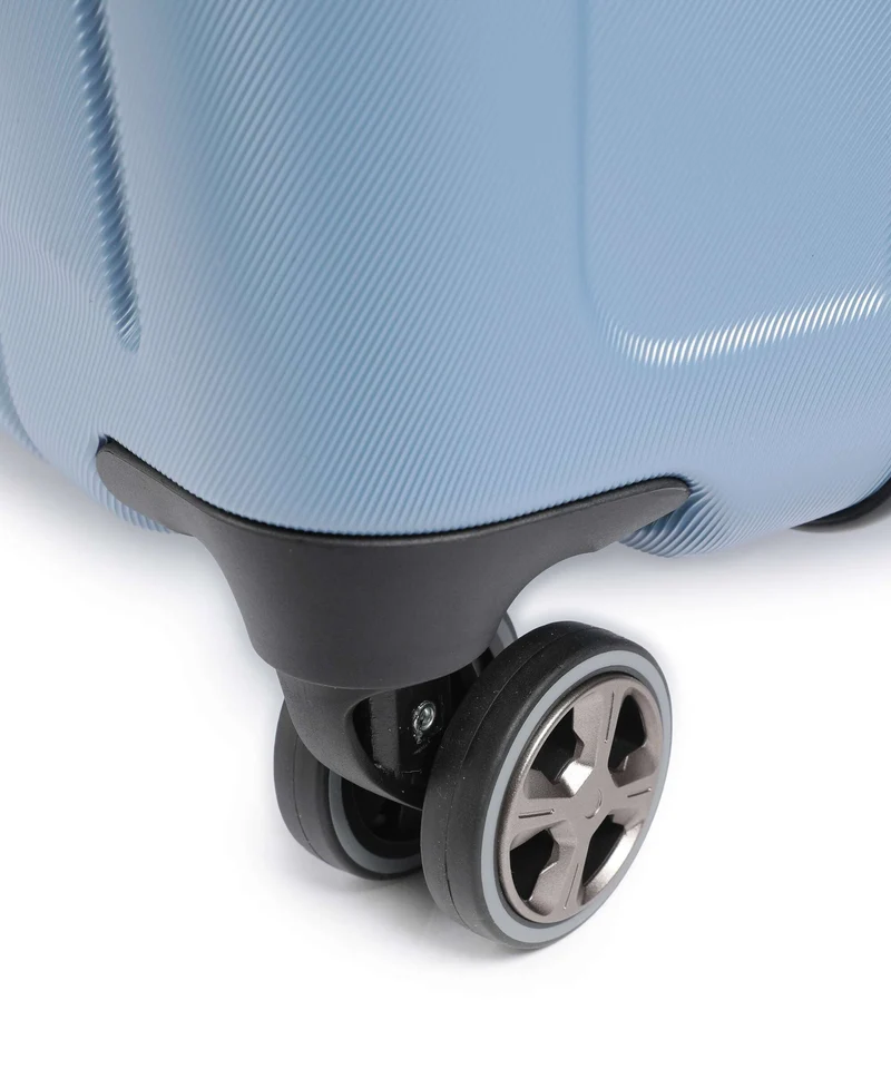 Delsey Paris Longitude 4-Rollen Trolley blue