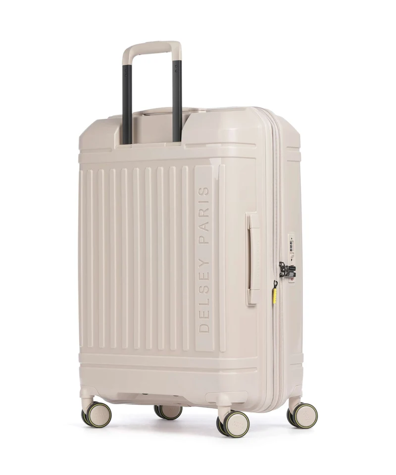 Delsey Paris Lutece 4-Rollen Trolley beige