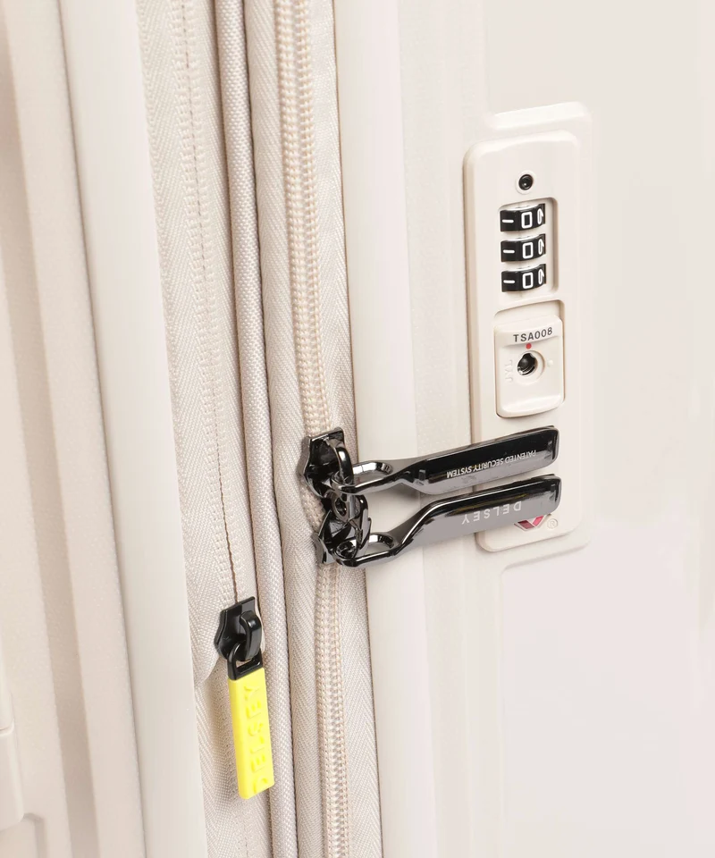 Delsey Paris Lutece 4-Rollen Trolley beige