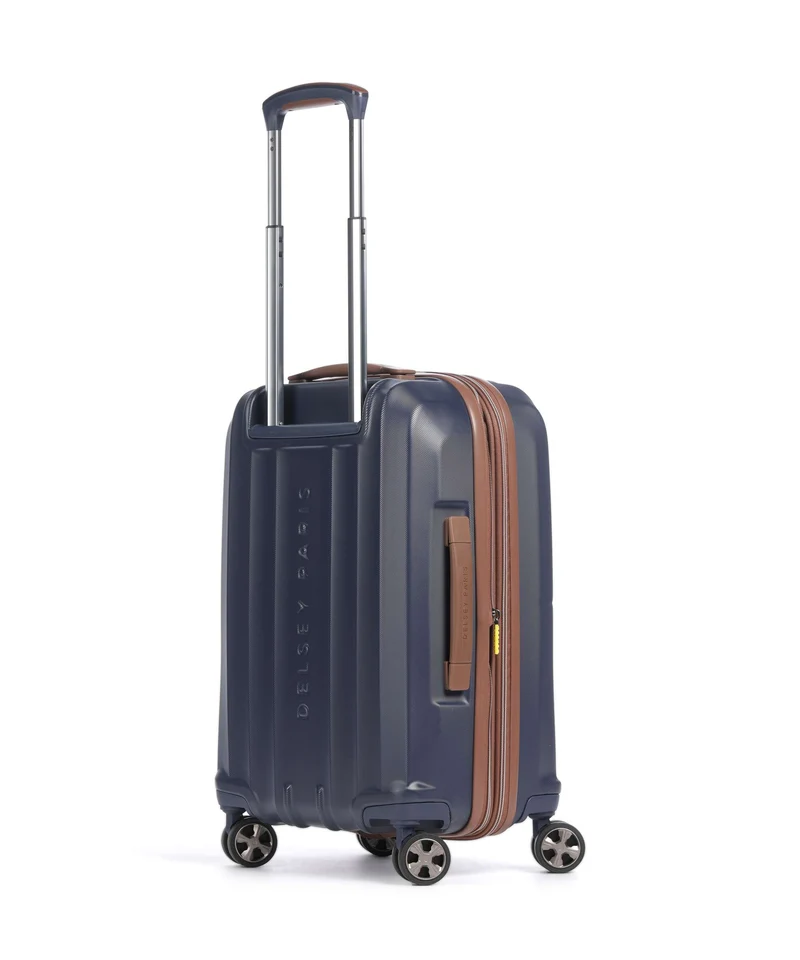 Delsey Paris Carrousel 2 4-Rollen Trolley blue