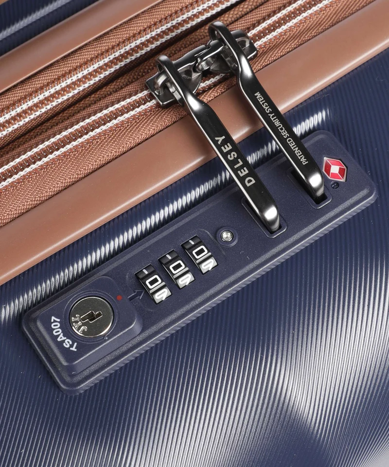 Delsey Paris Carrousel 2 4-Rollen Trolley blue