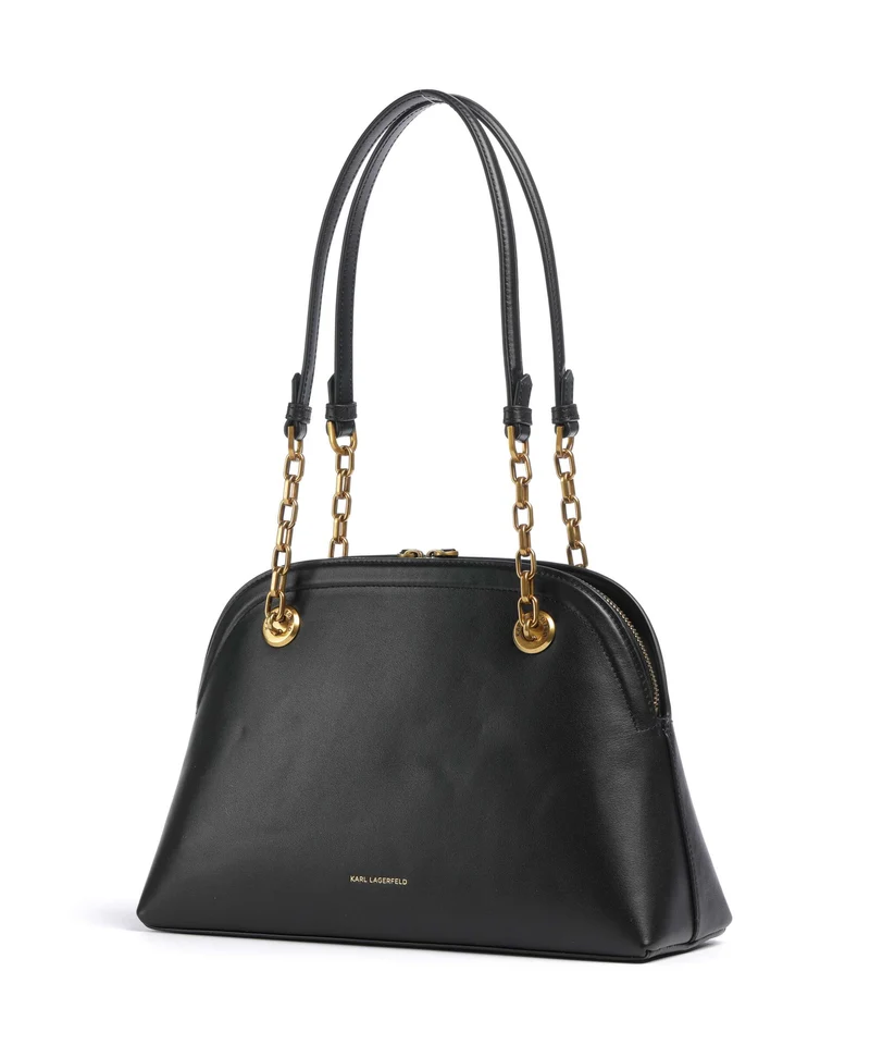 Karl Lagerfeld K/Autograph Bowling Medium Schultertasche black/gold