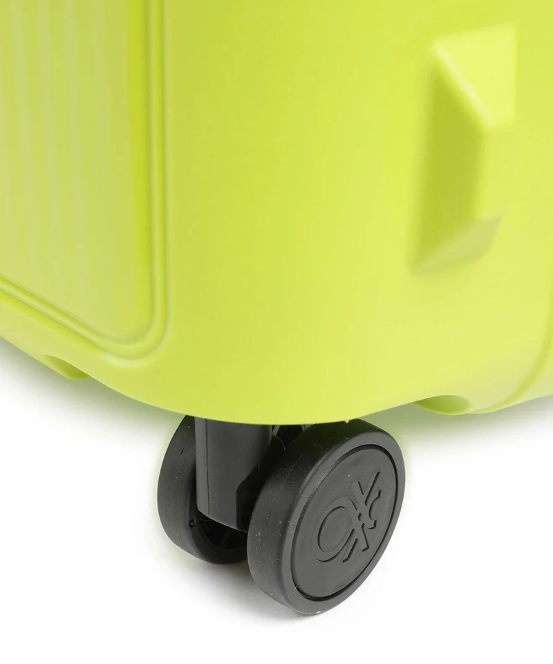 Delsey Paris x United Colors of Benetton CB Hard 4-Rollen Trolley lime