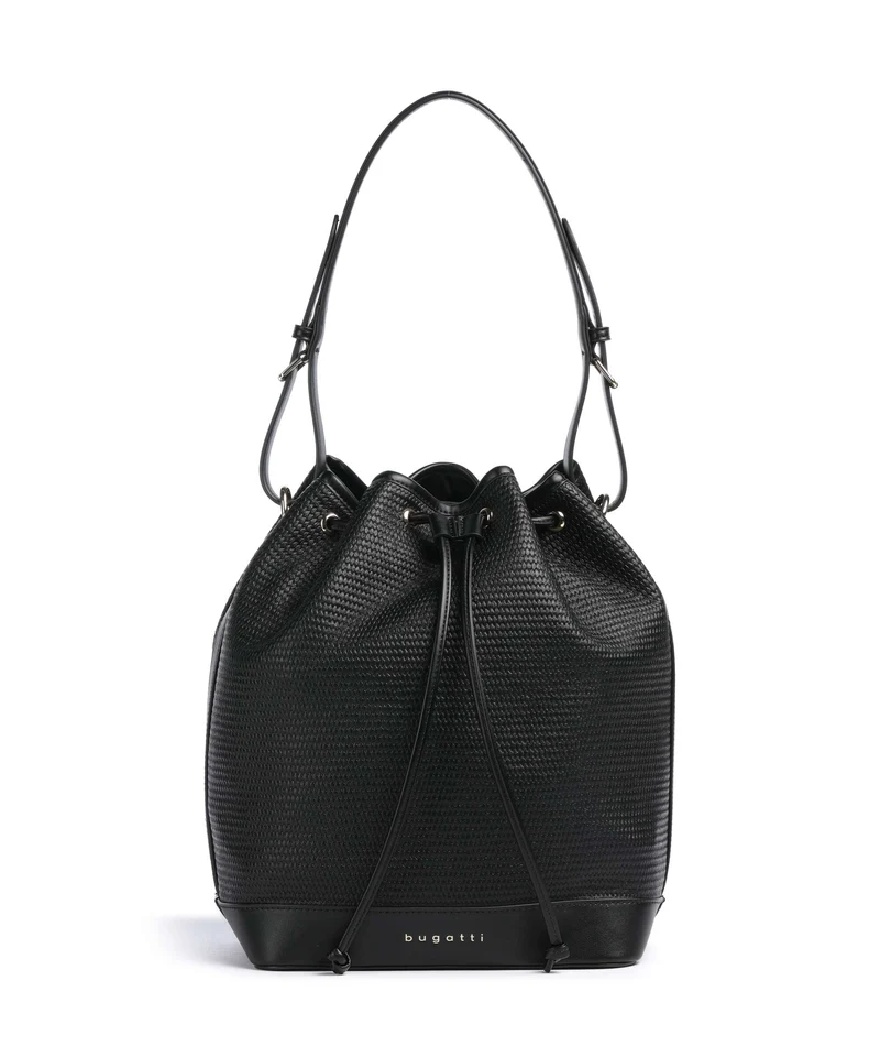Bugatti Isa Bucket Handtasche schwarz