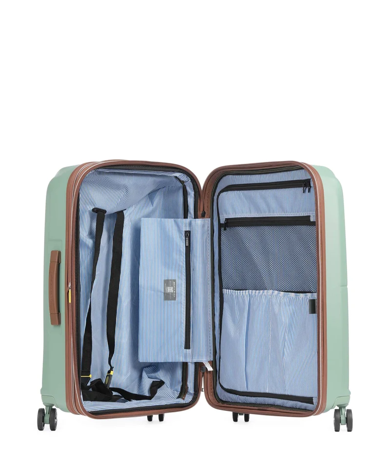 Delsey Paris Carrousel 2 4-Rollen Trolley sage green