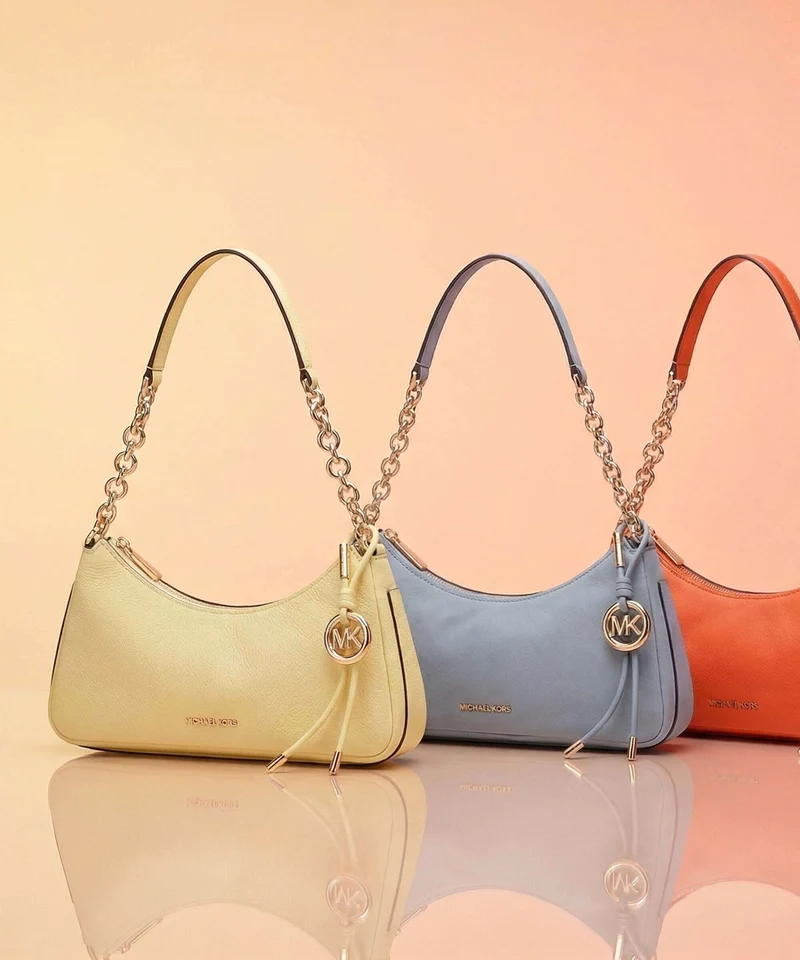 Michael Kors Nolita Medium Schultertasche chambray