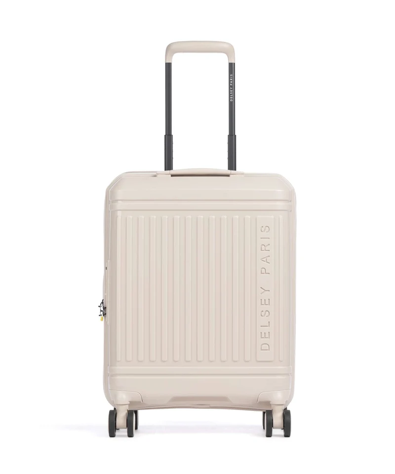 Delsey Paris Lutece Slim 4-Rollen Trolley beige