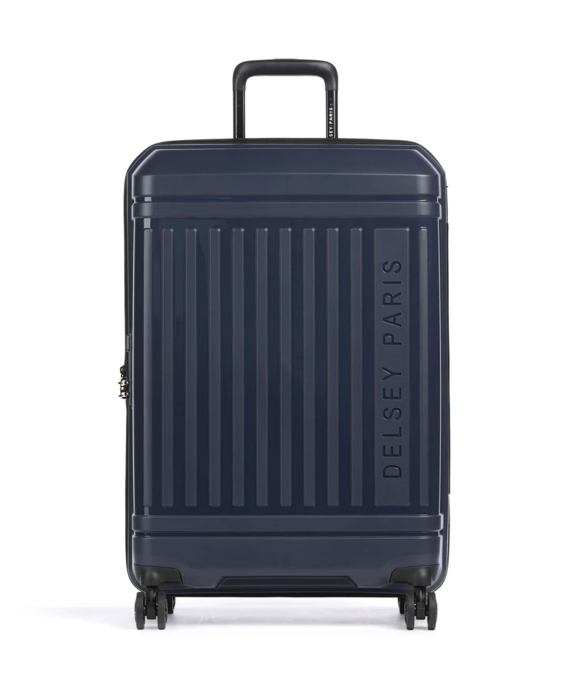 Delsey Paris Lutece Se 4-Rollen Trolley navy