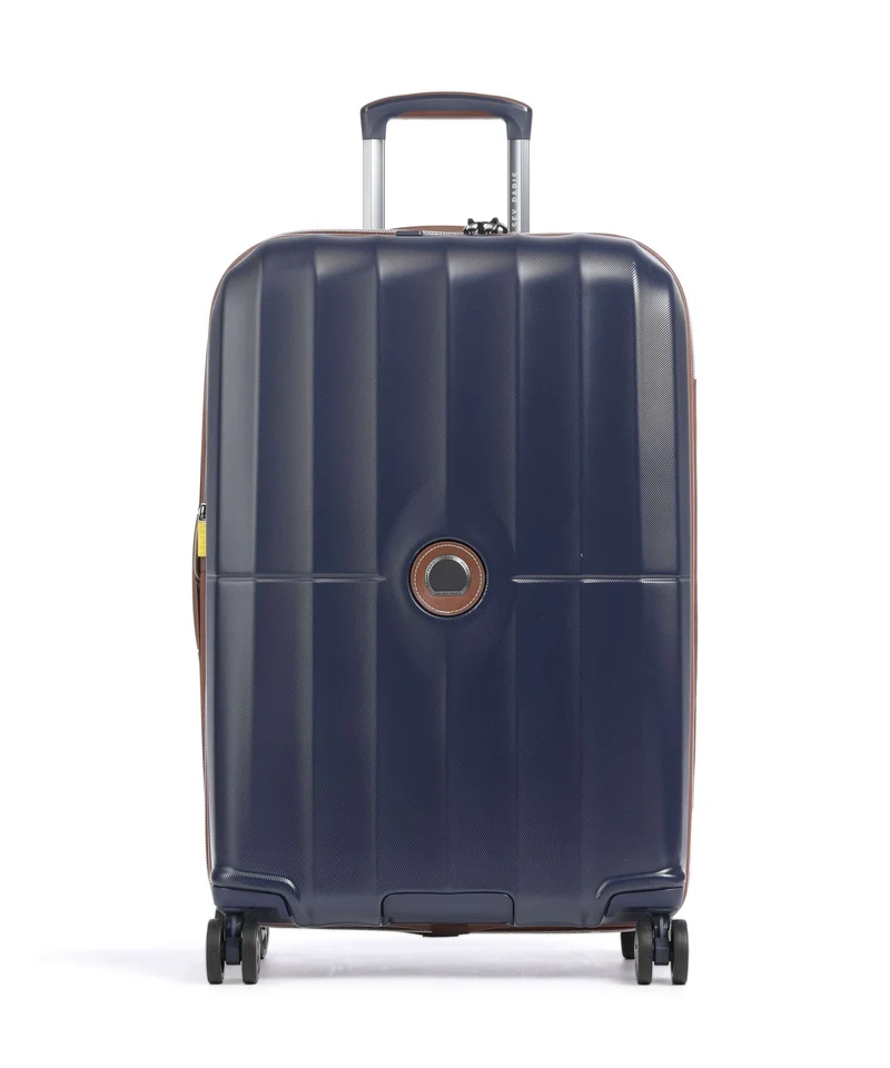 Delsey Paris Carrousel 2 4-Rollen Trolley blue