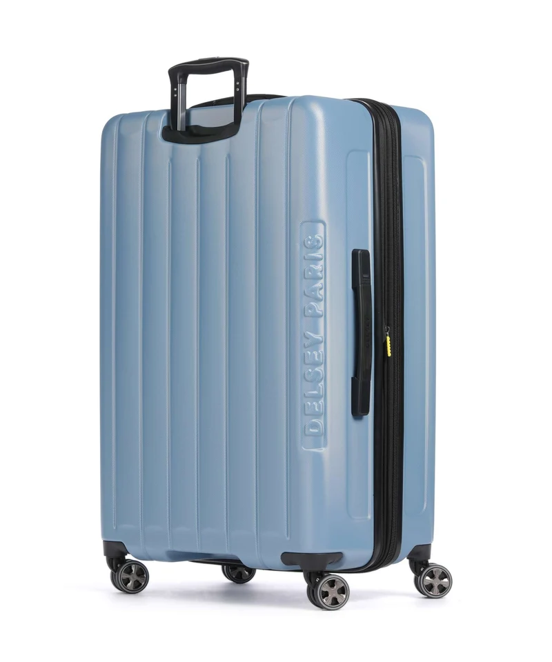 Delsey Paris Longitude 4-Rollen Trolley blue