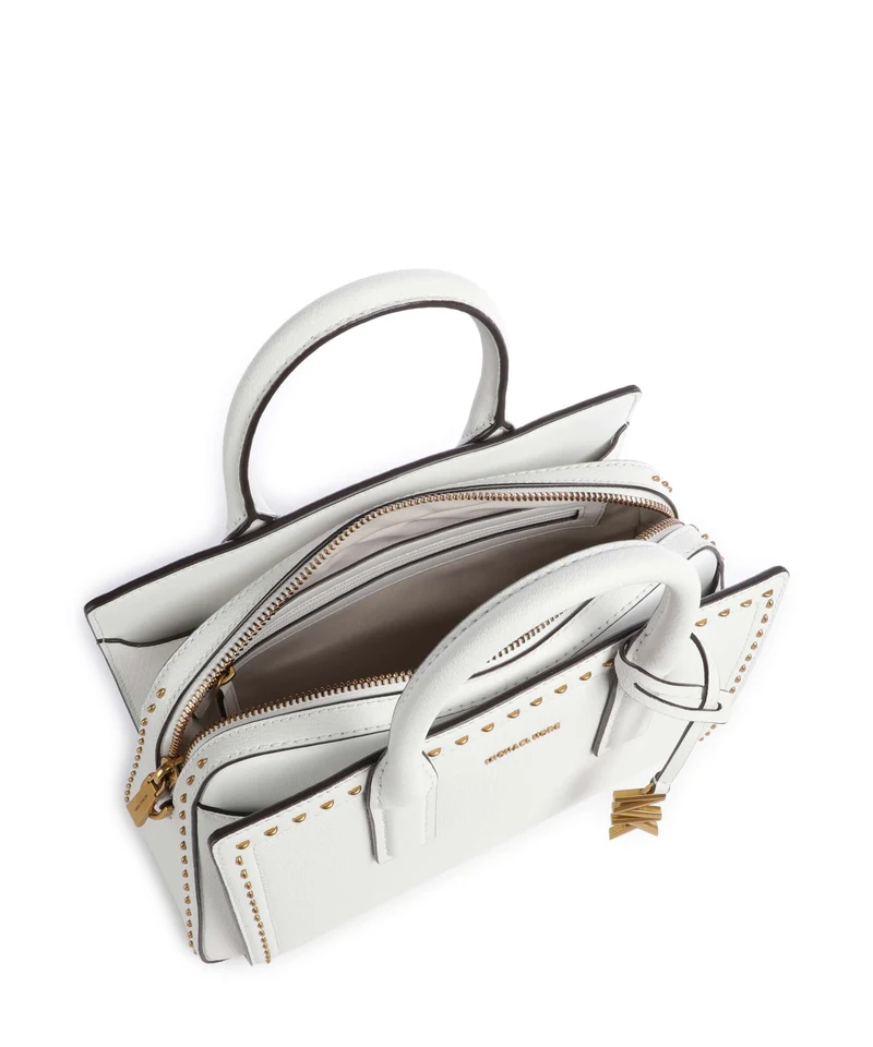 Michael Kors Laila Small Handtasche optic white
