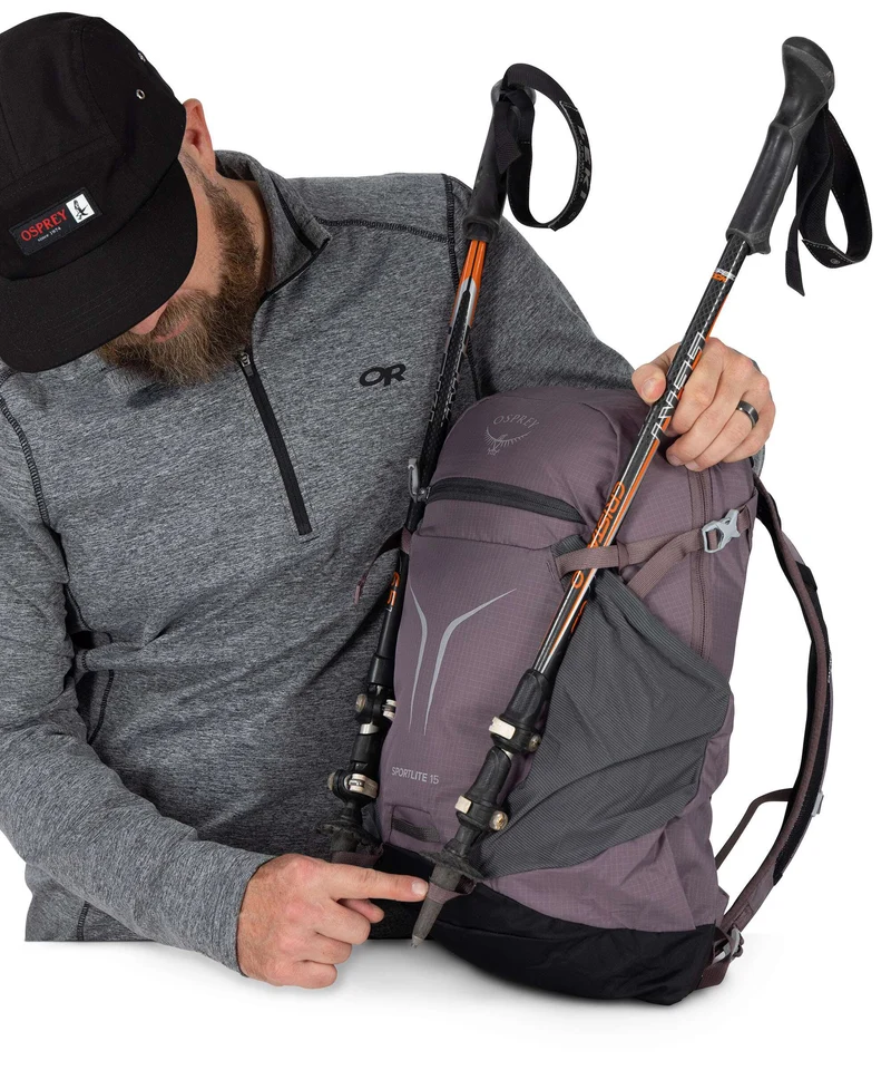 Osprey Sportlite 15 Wanderrucksack graphite purple