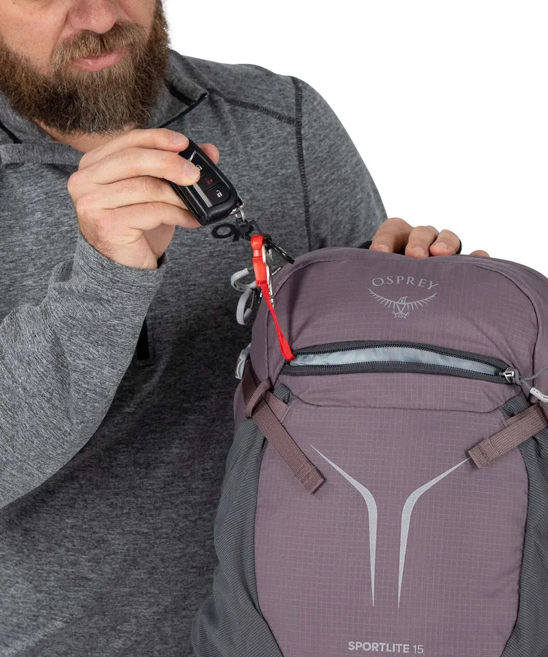 Osprey Sportlite 15 Wanderrucksack graphite purple