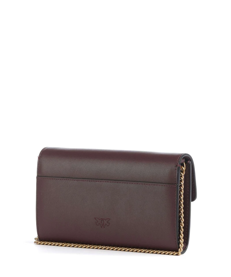Pinko Love One Geldbörse cioccolato amaro/antique gold