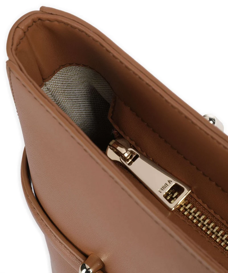 Furla Goccia L Shopper brandy