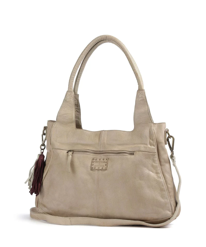 Taschendieb Wien Glücksbrücke 3 Schultertasche cream
