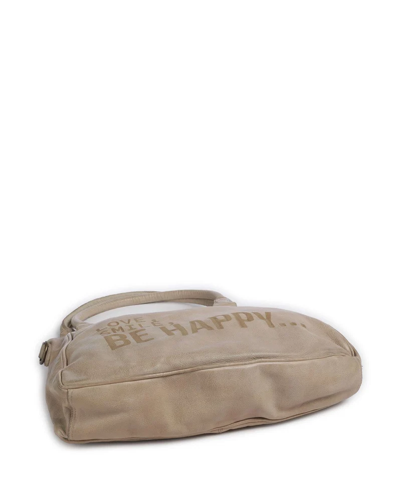 Taschendieb Wien Glücksbrücke 3 Schultertasche cream