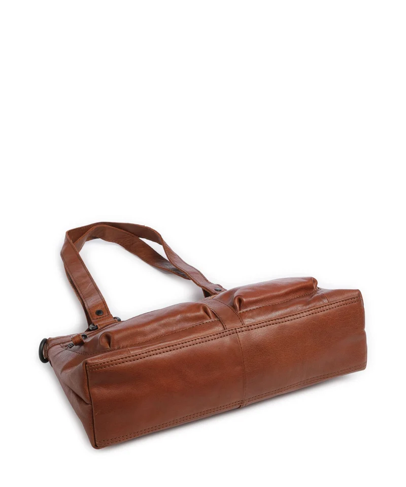Spikes & Sparrow Bronco Cherish Schultertasche brandy