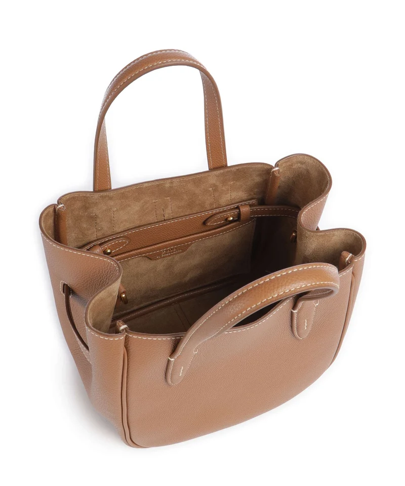 Polo Ralph Lauren ID Collection Small Handtasche toffee
