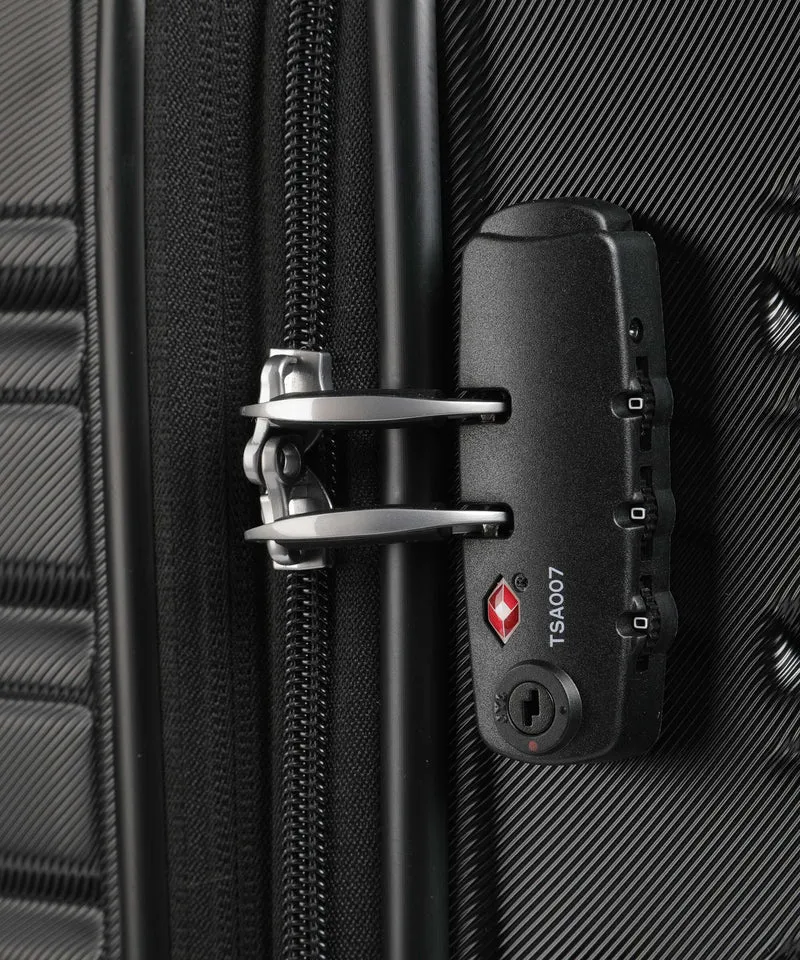 American Tourister Flashline 4-Rollen Trolley shadow black