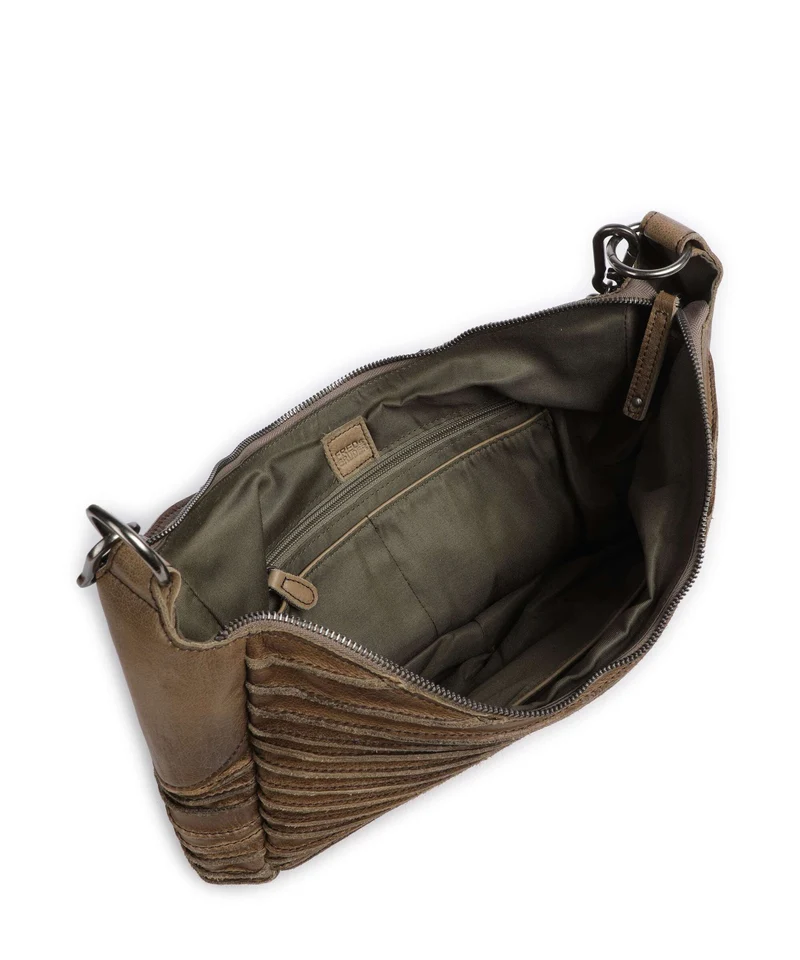 FredsBruder Bestseller Riffel Flowow Beuteltasche olive